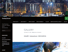 Tablet Screenshot of gudanggenset.com